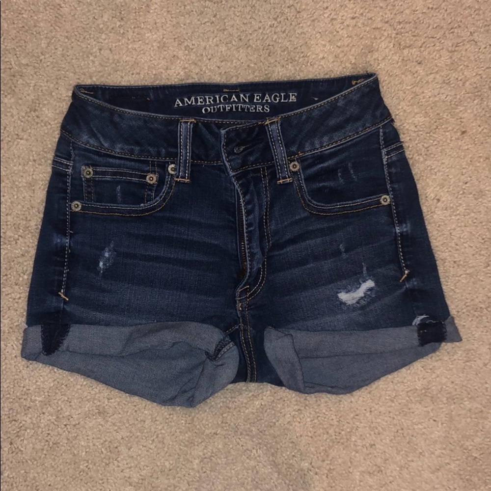 American eagle jean shorts
